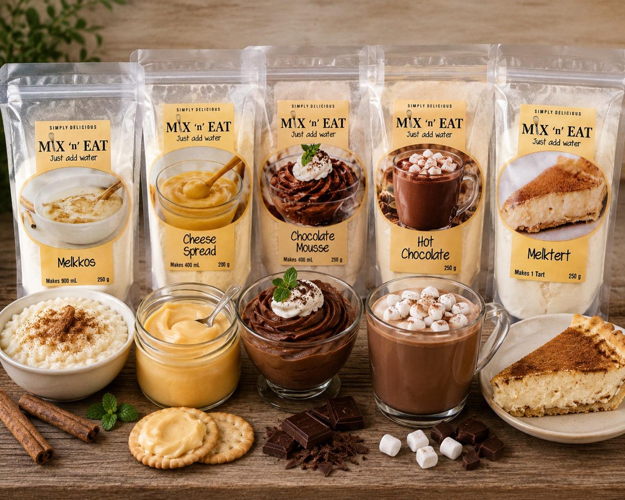 Mix n Eat product range