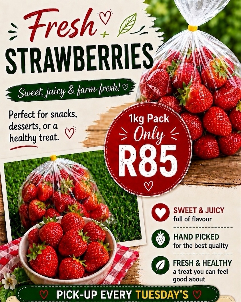 Fresh strawberries